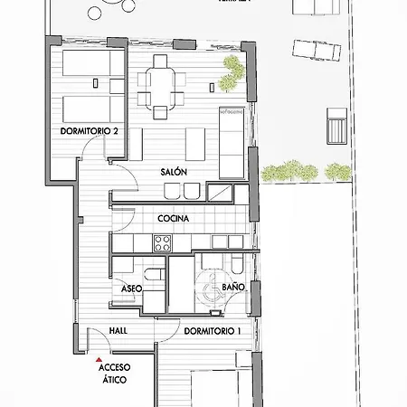 Appartement Atico San Marcos Salamanca